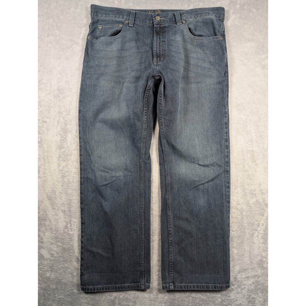 Axist Straight Leg Jeans Mens 36x29 Dark Wash Streetwear Casual Urban